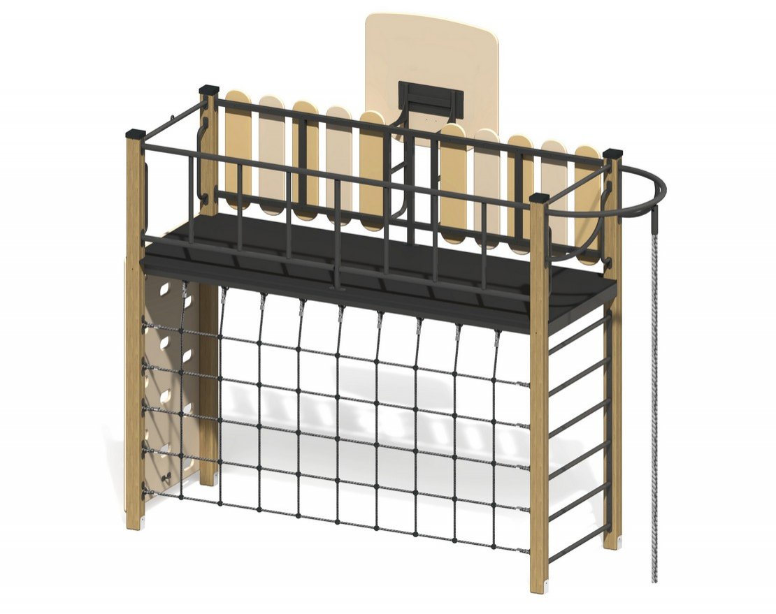 Гимнастический комплекс Покорение вершины 2 - вид 3