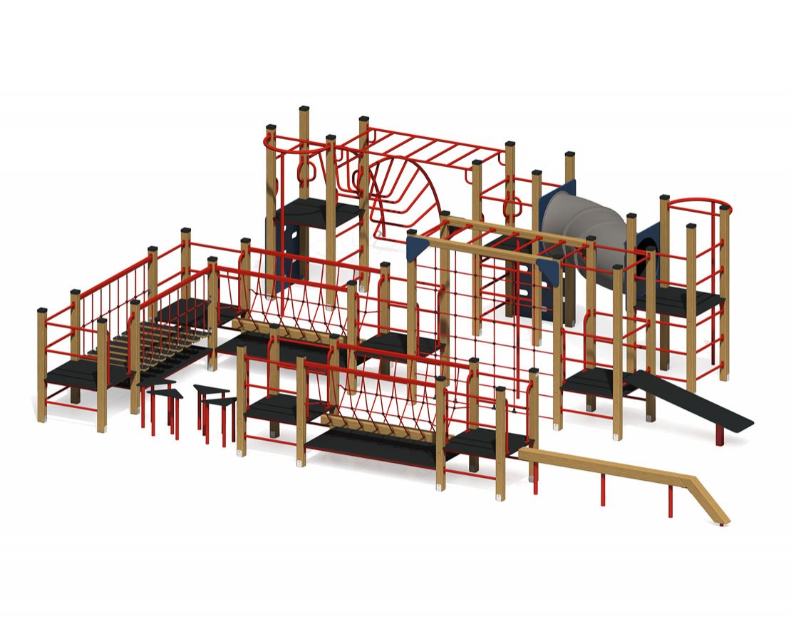 Гимнастический комплекс Чарующий лесок 5 - вид 4