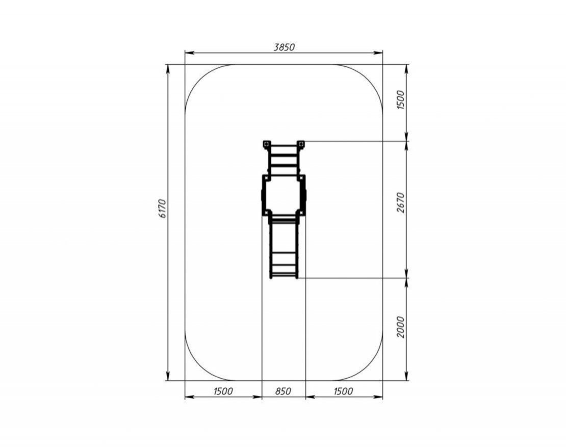 Горка Душка (Эко) h=750 - вид 5