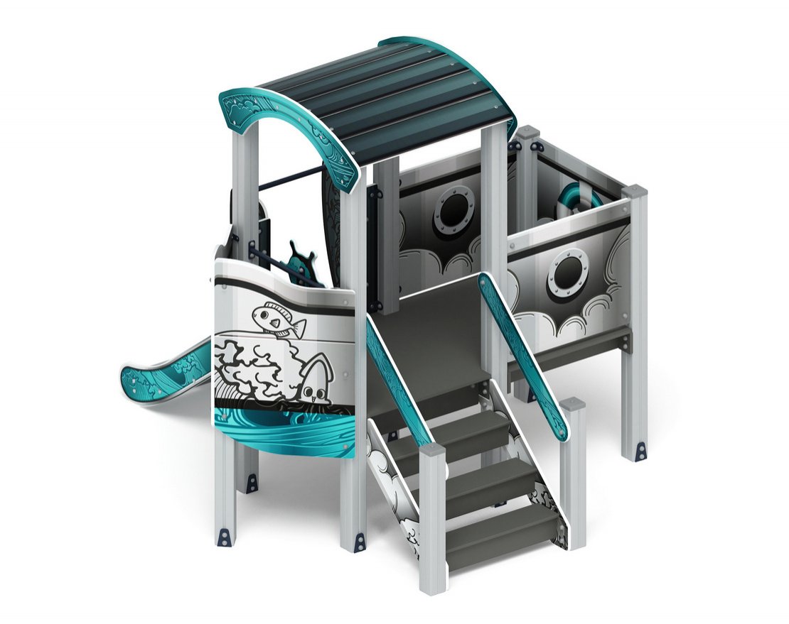 Горка Морской путь-4 h=750 - вид 5