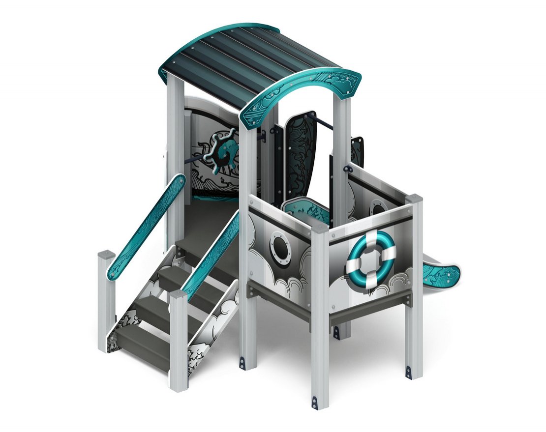 Горка Морской путь-4 h=750 - вид 4