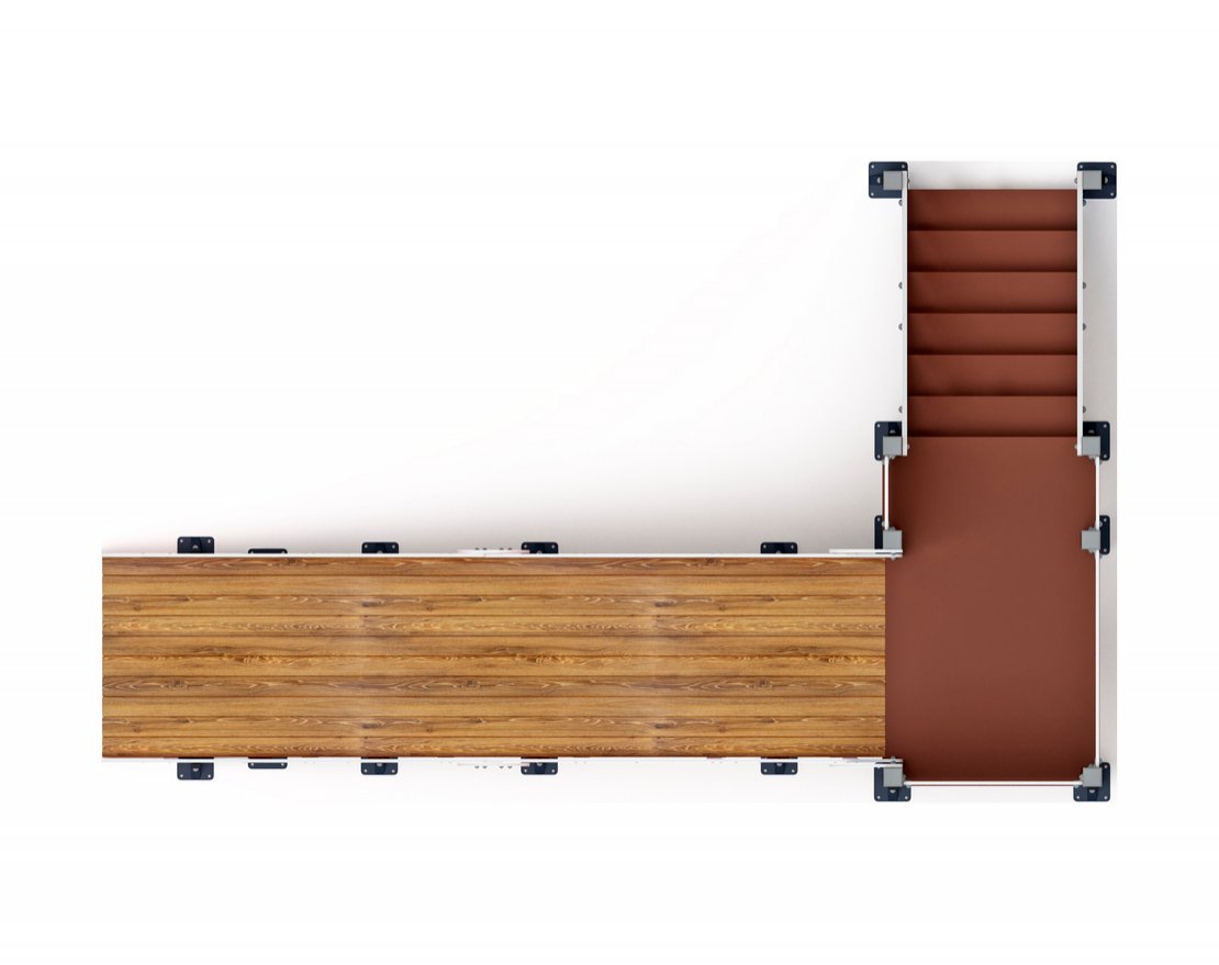 Горка Снежный вихрь Новогодний h=1500 - вид 4