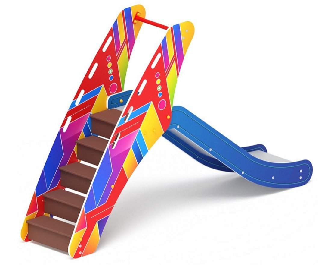 Горка Фантазия цвета h=900 - вид 3