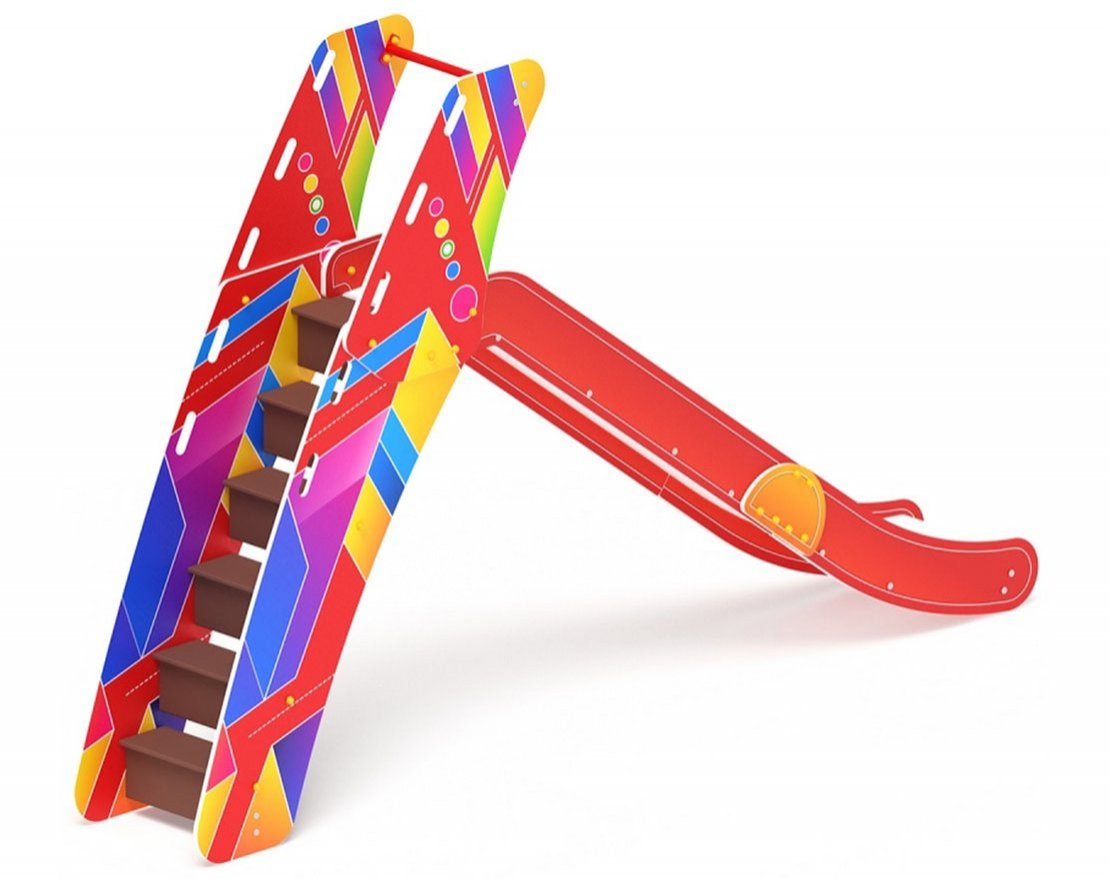 Горка Фантазия цвета h=1500 - вид 3