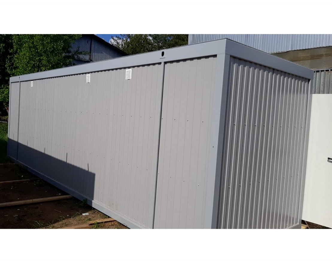 Городской туалет М+Ж с местом для кассира 1242 - вид 3