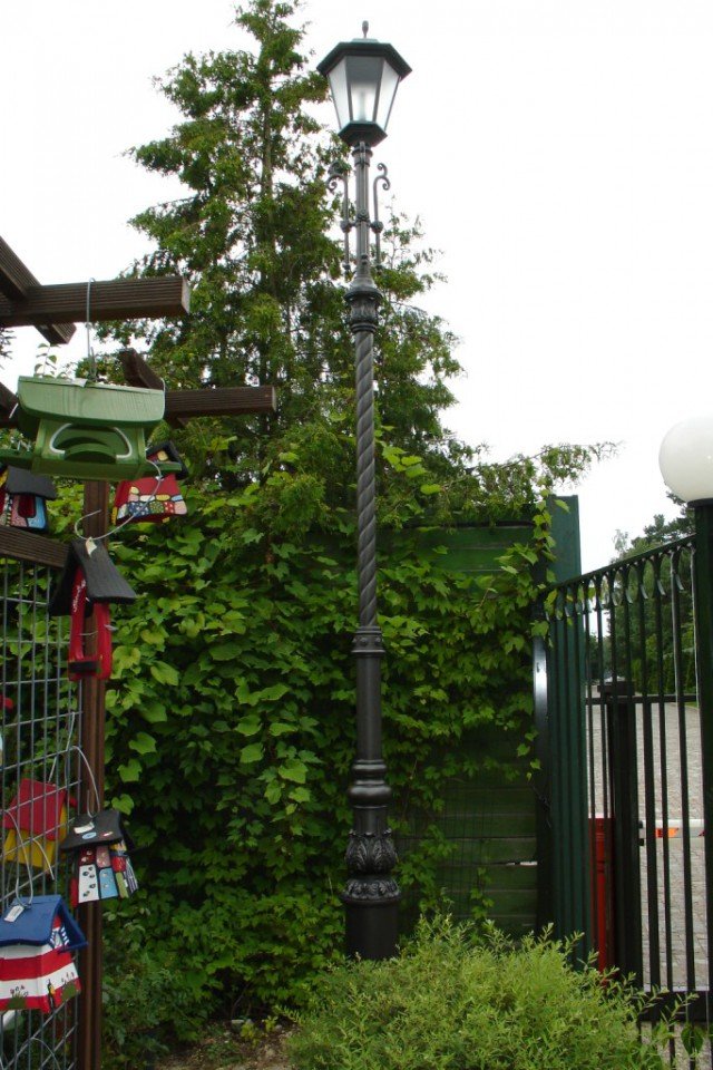 Опора освещения чугунная Каллисто (высота 4 метра) - вид 4