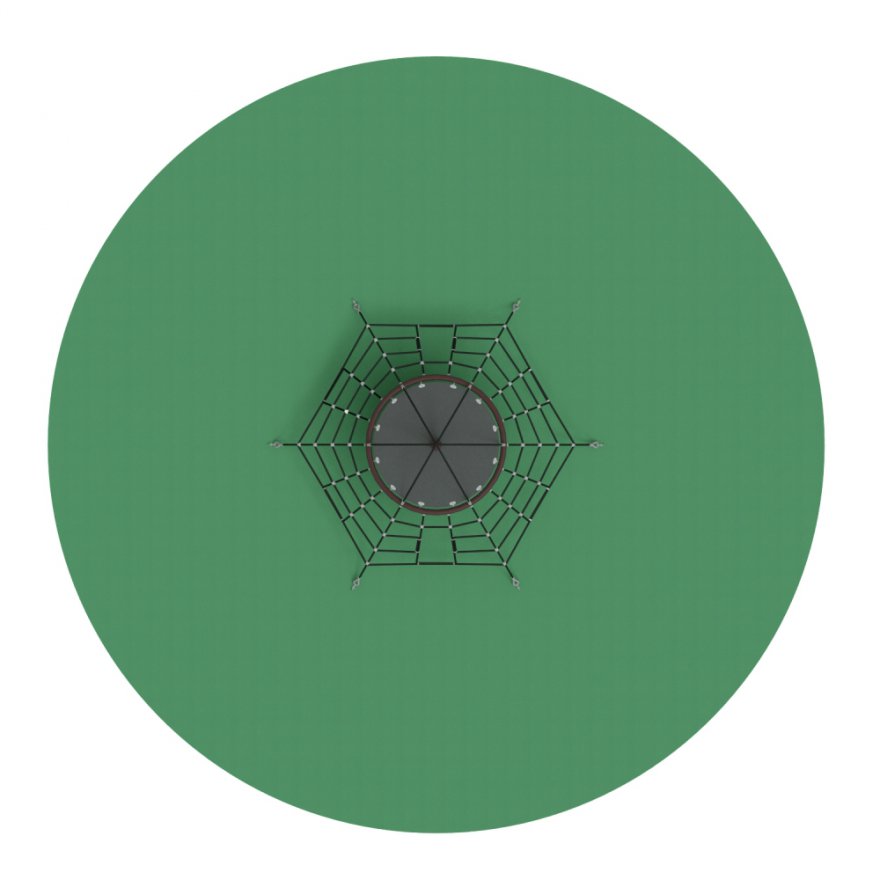 Игровая сетка Гримпи 6 (на резиновое покрытие) - вид 2