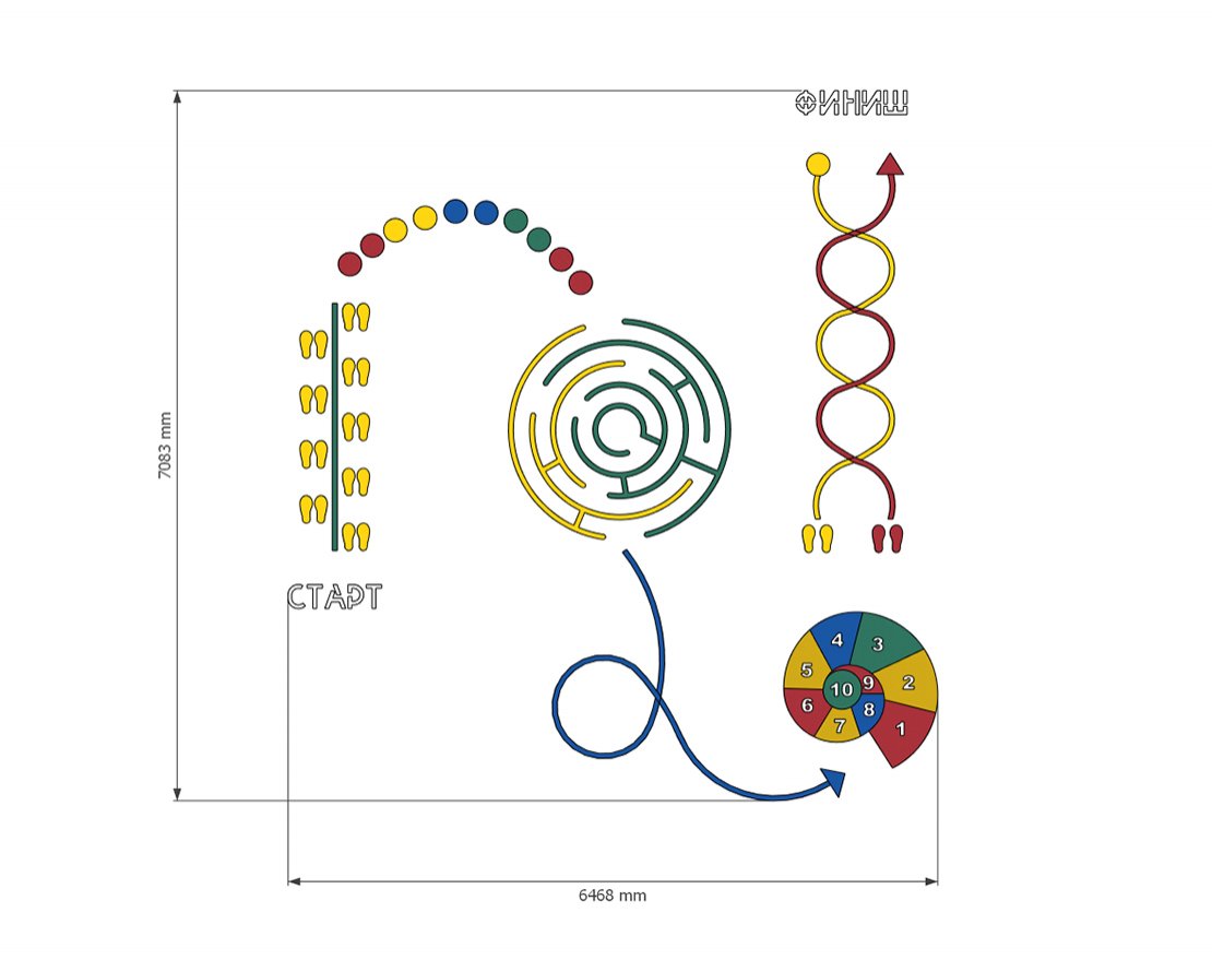 Игровая тропа TORUDA И2 - вид 3