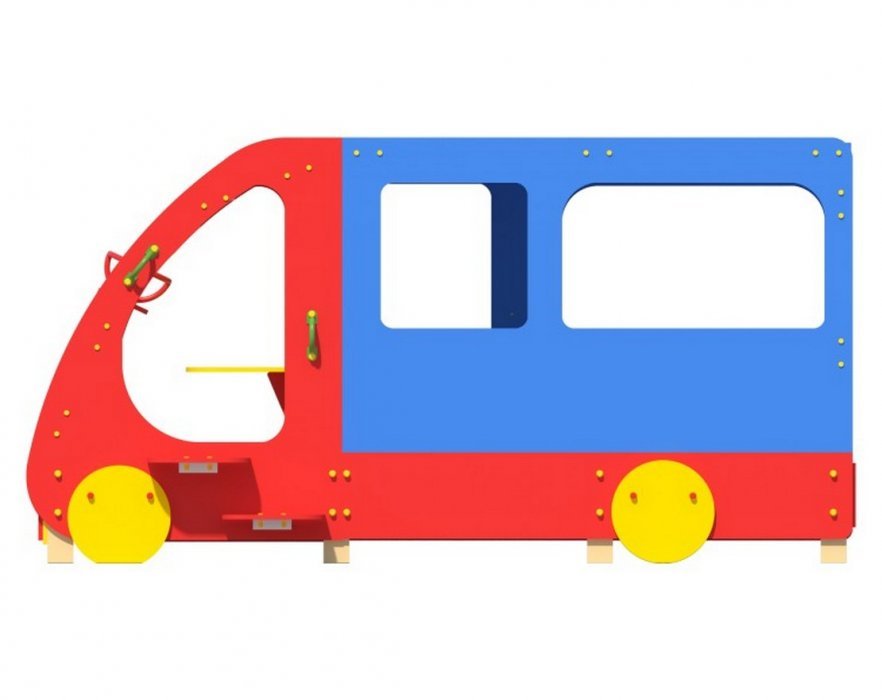 Детский игровой комплекс Автобус - вид 2