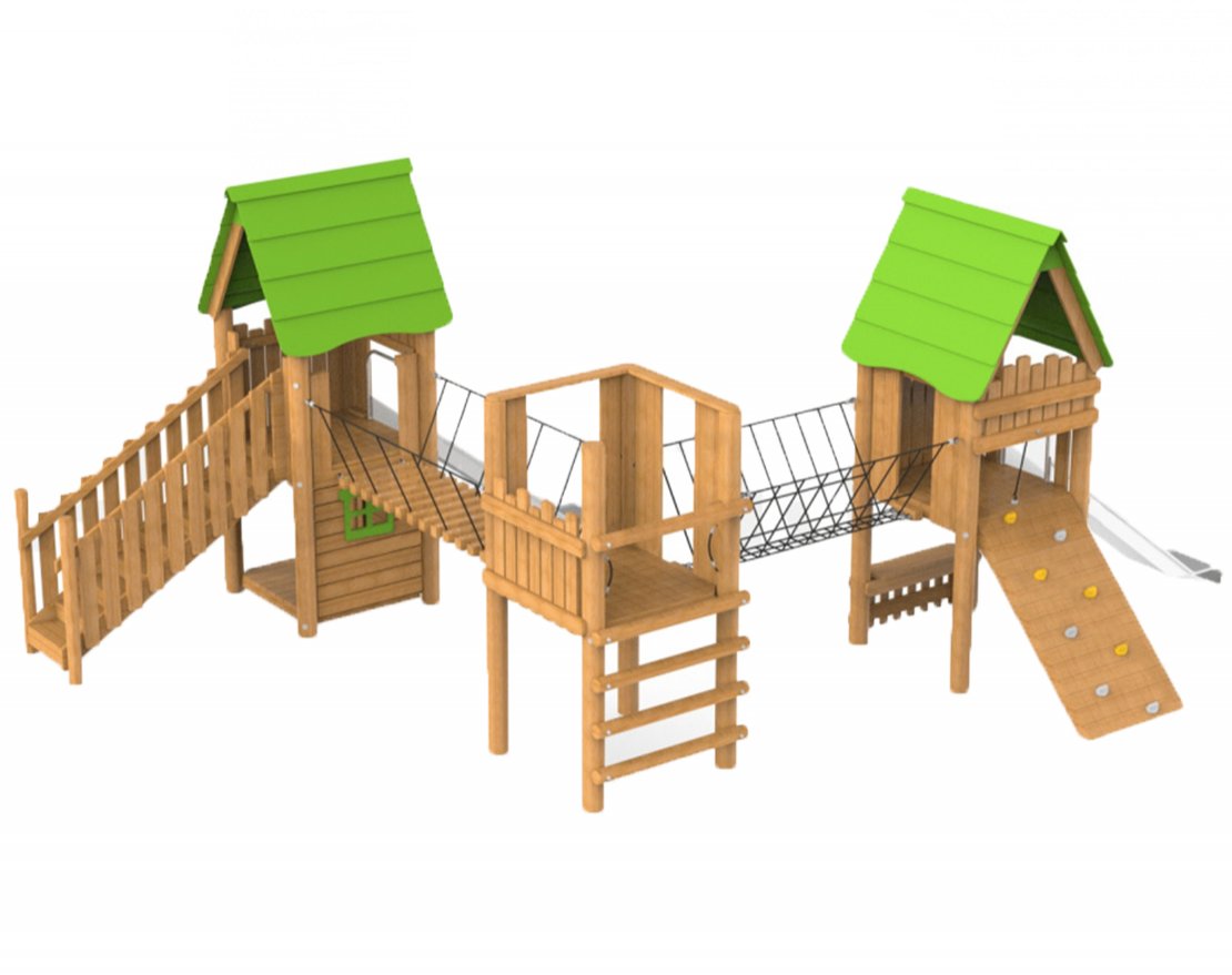 Игровой комплекс TORUDA Эко Фуксия 2 - вид 4