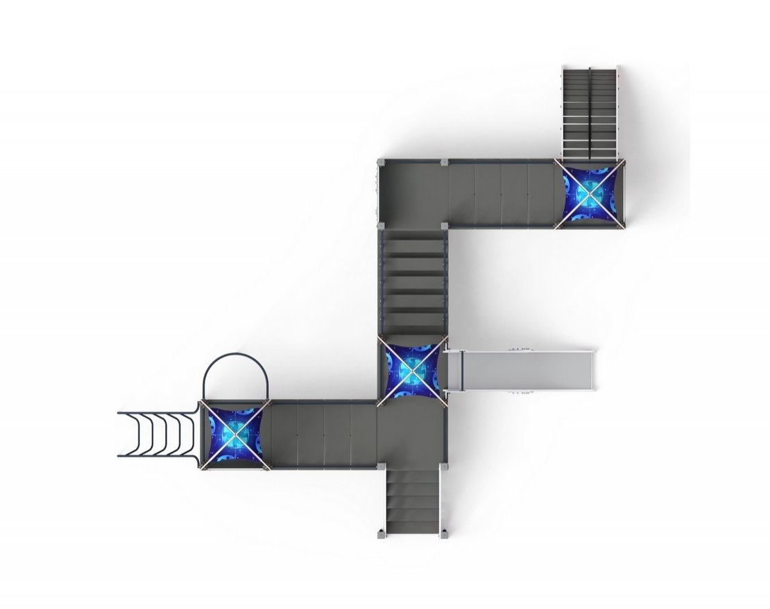 Детская игровая площадка Покорение галактики-5 - вид 5