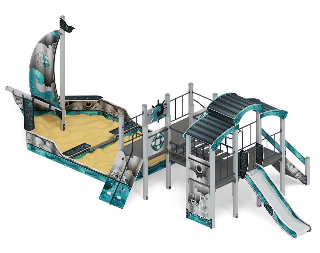 Детская игровая площадка Девятый вал-1 - вид 3