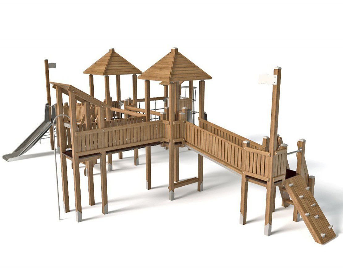 Игровой комплекс Лучики счастья 2 ЭКО - вид 3