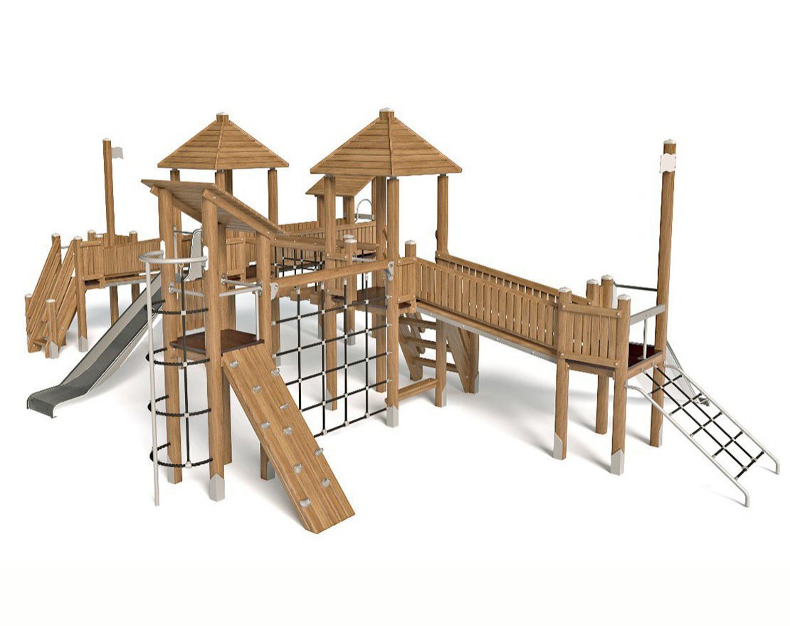 Игровой комплекс Лучики счастья 2 ЭКО - вид 5