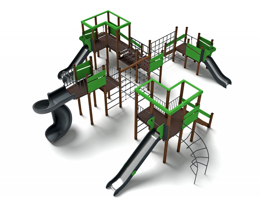 Игровой комплекс Геометрия Н-900,1200 и 2000 ДИО 09030 - вид 5