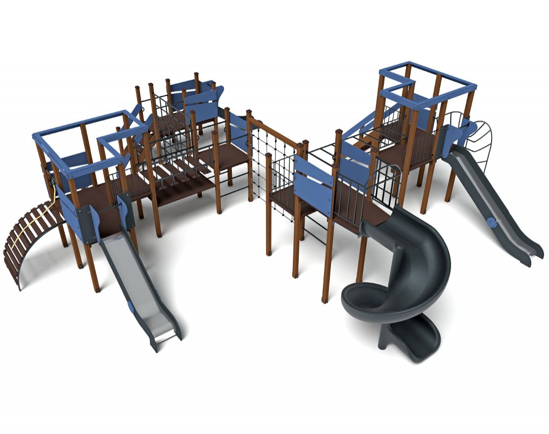 Игровой комплекс Геометрия Н-900,1200 и 2000 ДИО 09030 - вид 4