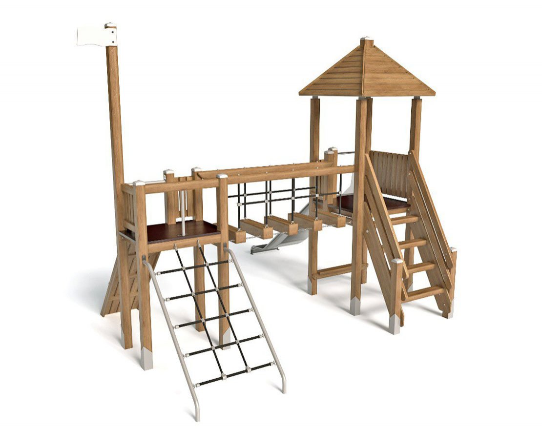 Игровой комплекс Ритмы радости 3 ЭКО - вид 3