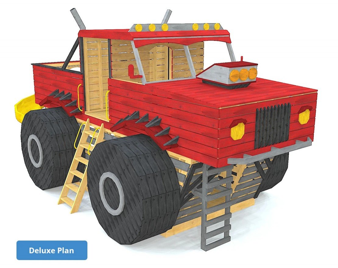 Игровой комплекс TORUDA WOOD Монстр Трак - вид 3