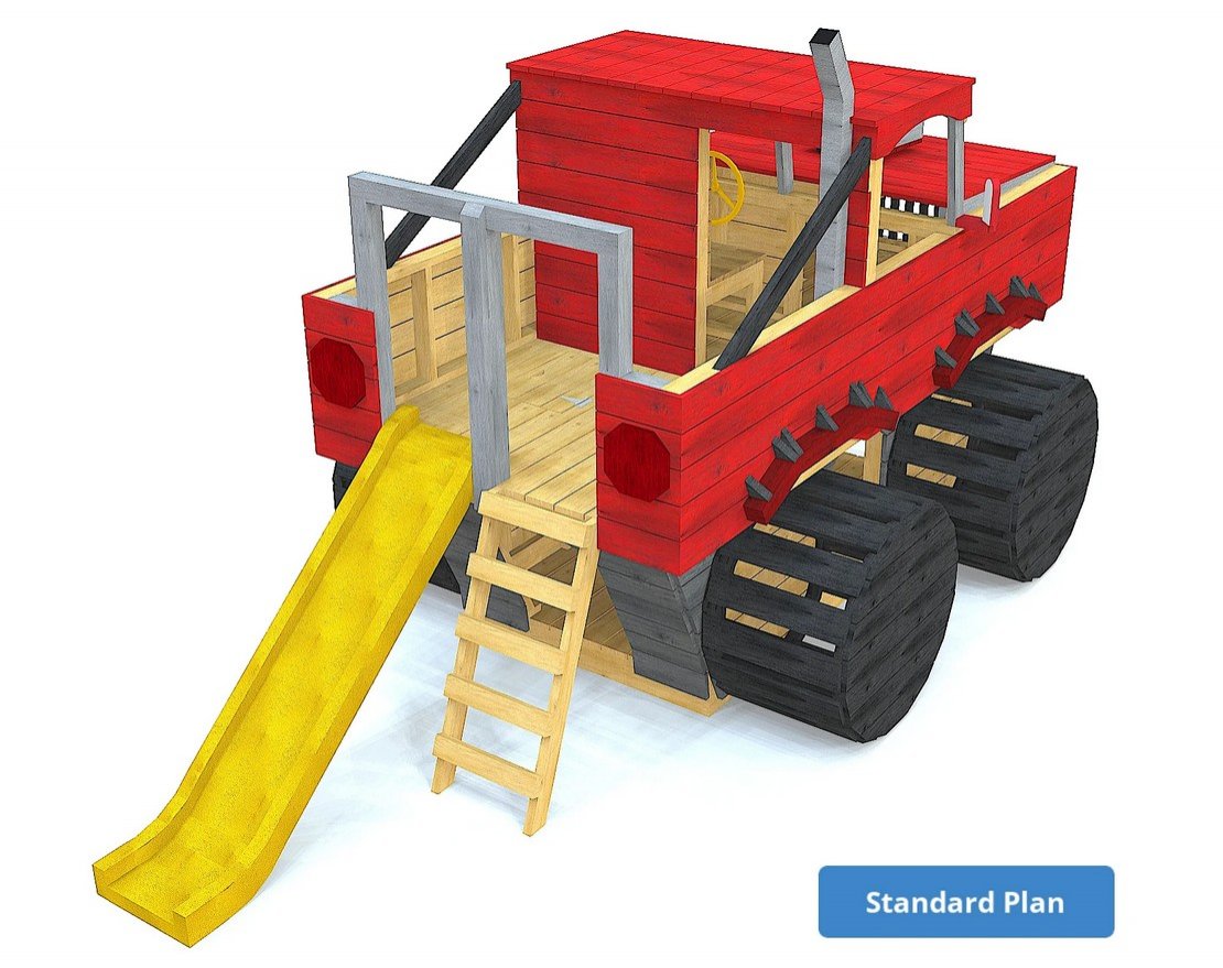 Игровой комплекс TORUDA WOOD Монстр Трак - вид 4