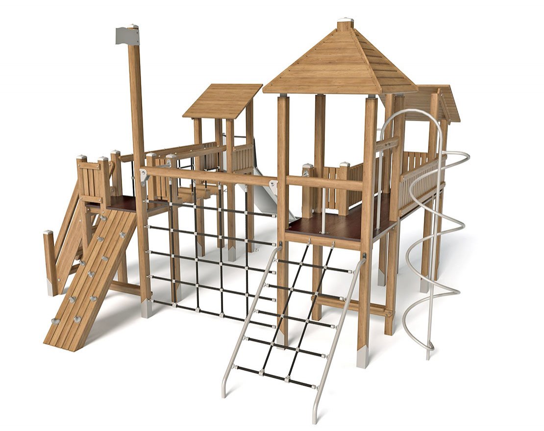 Игровой комплекс Весенний бриз  6 ЭКО - вид 3