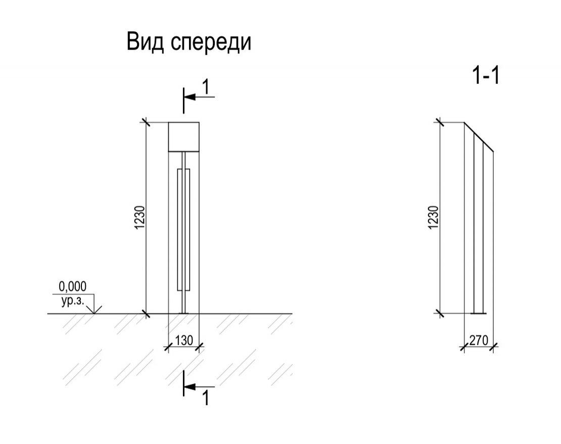 Информационный стенд 1 - вид 2