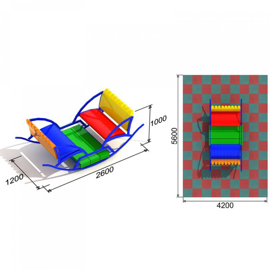 Качалка Морской баланс BL - вид 3