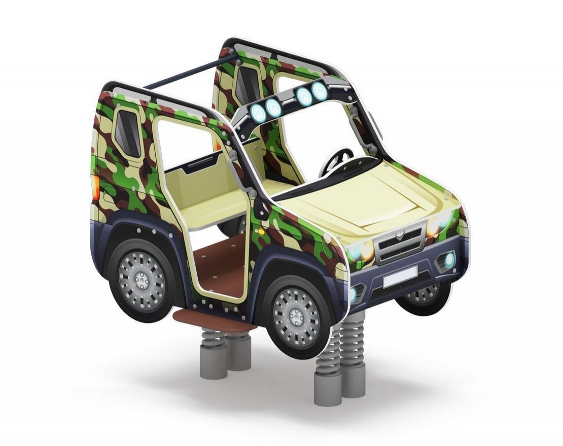 Качалка на пружине Вездеход 1 - вид 2