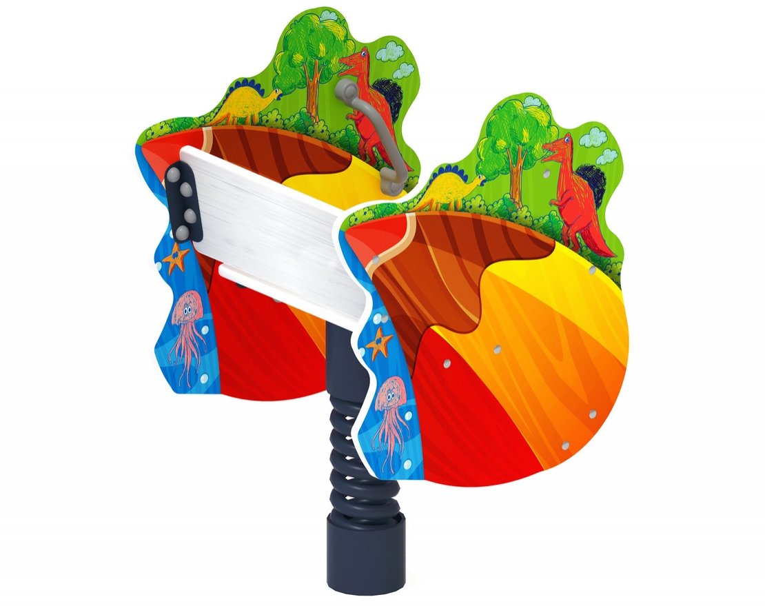 Качалка на пружине История 1 - вид 2