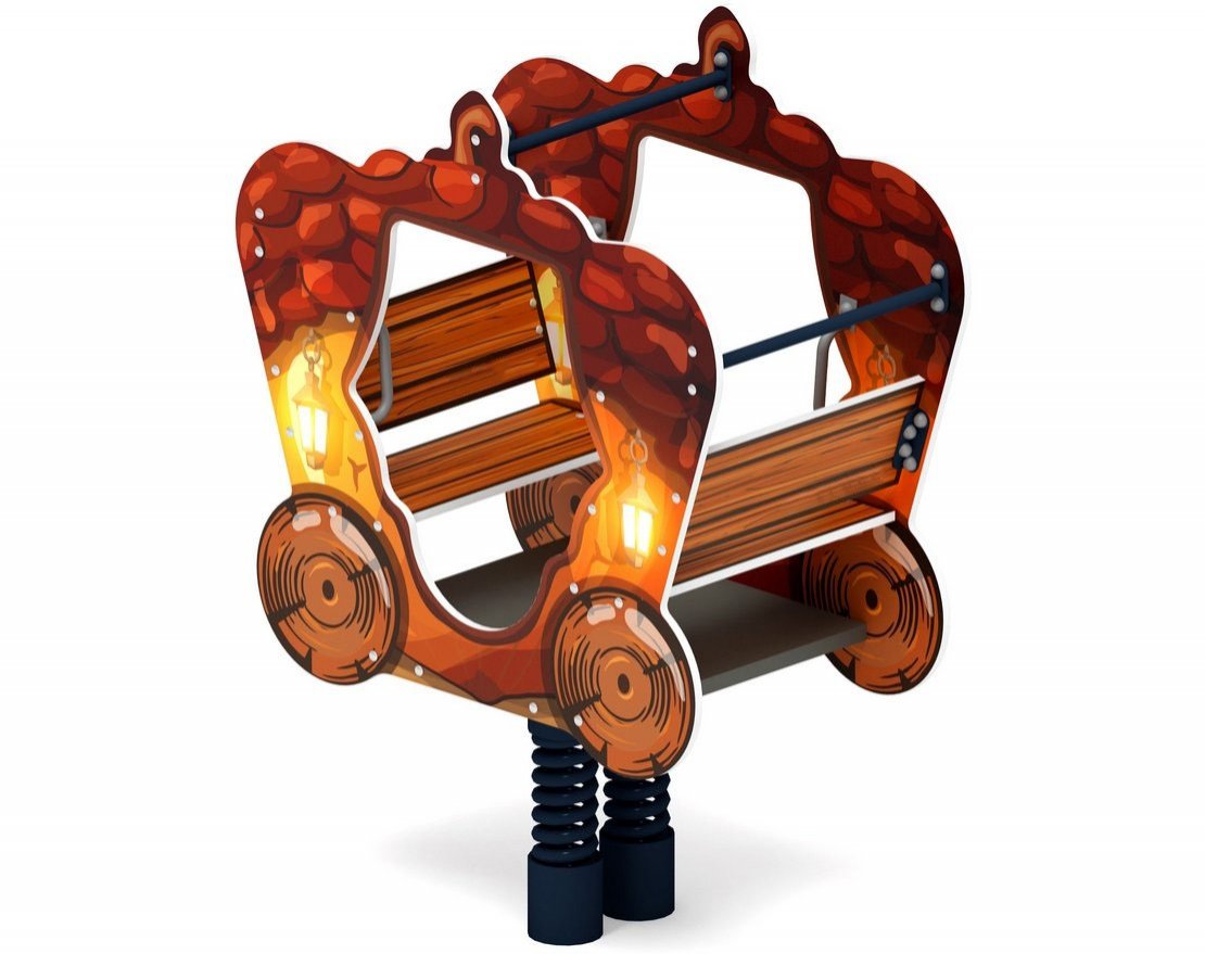 Качалка на пружине Дилижанс 2 - вид 4