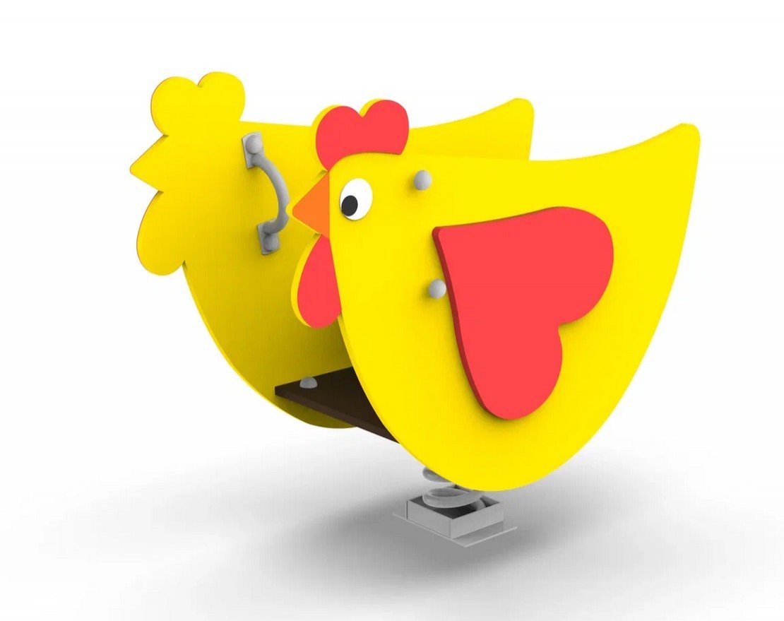 Качалка на пружине Чикен 1 - вид 2