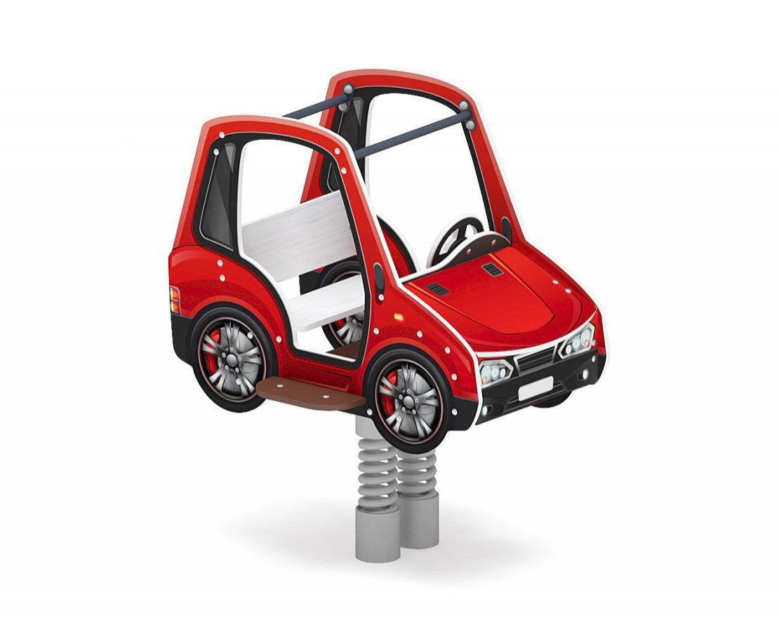 Качалка на пружине Автомобиль 7 (средний) - вид 4