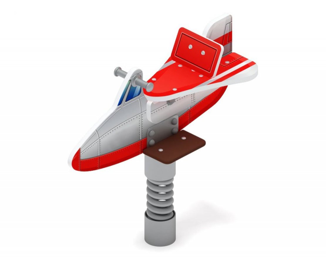 Качалка на пружине Крылатая машина 3 - вид 3