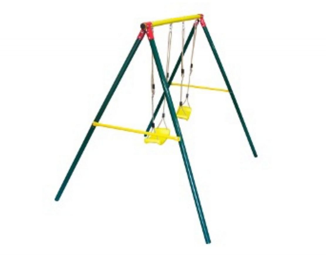 Качели детские Восход металлические двойные - вид 2