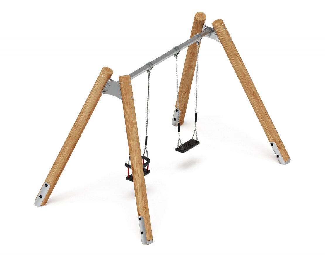 Качели Единство (лиственница) 8 - вид 4