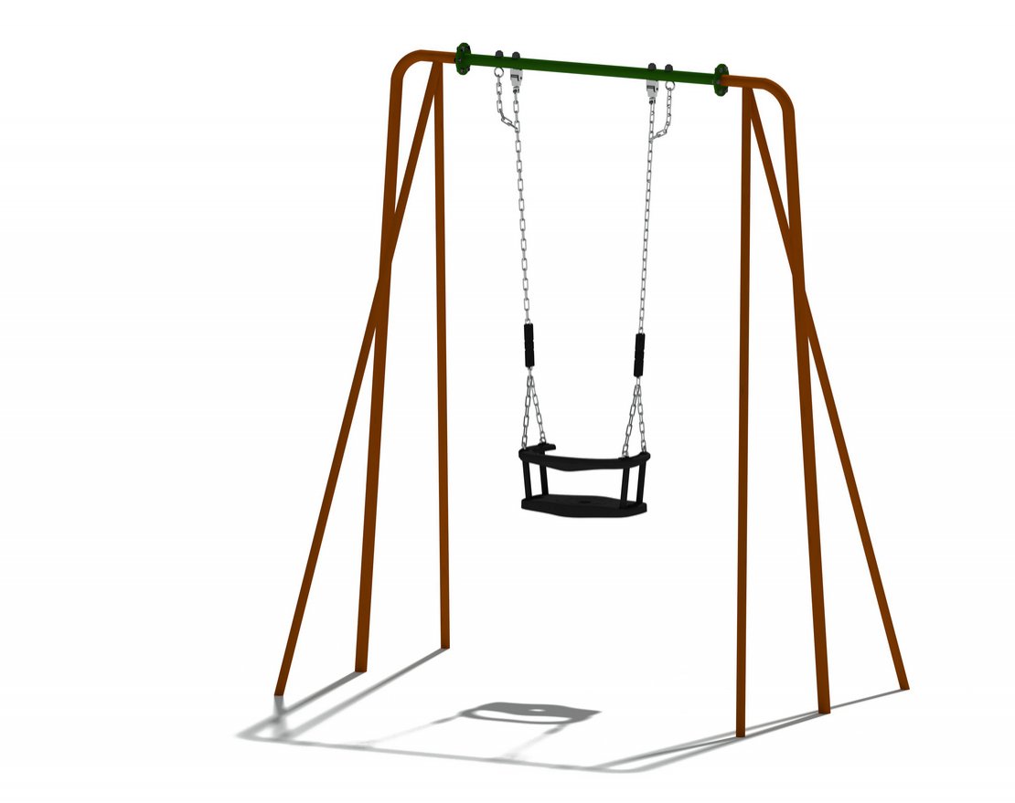 Качели Май со спинкой ИО 01091 - вид 2