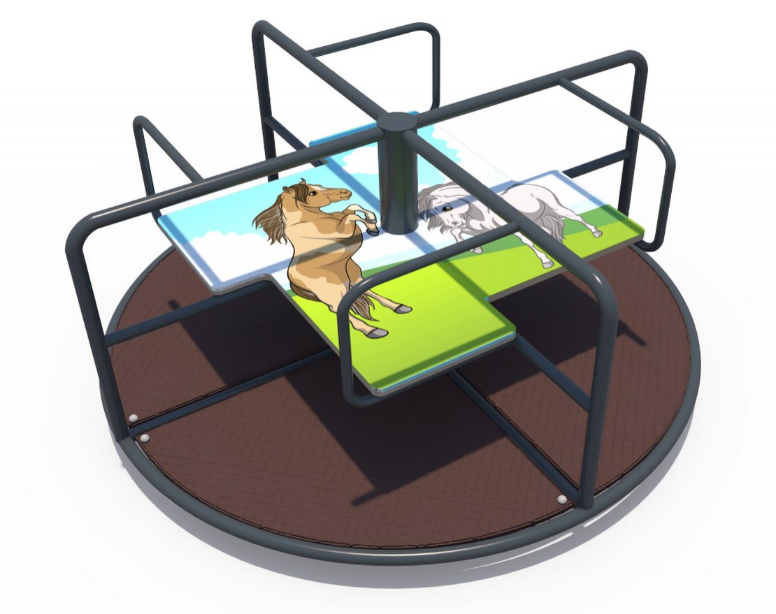 Карусель Лошадки ИО 06120 - вид 2