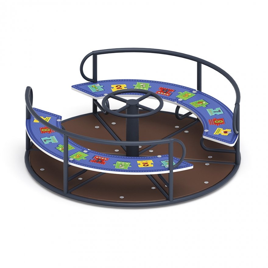 Карусель с рулем Круговерть 9 - вид 3
