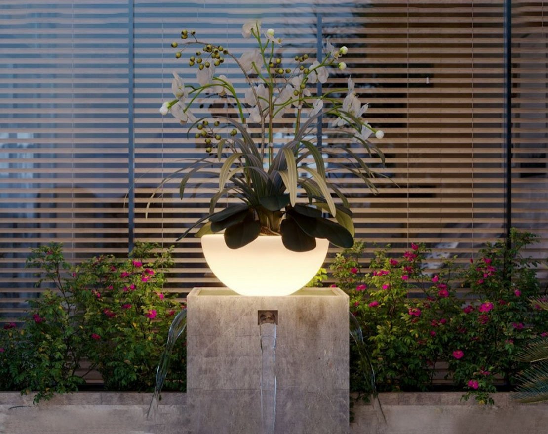 Кашпо-полусфера Garda S-XL - вид 3