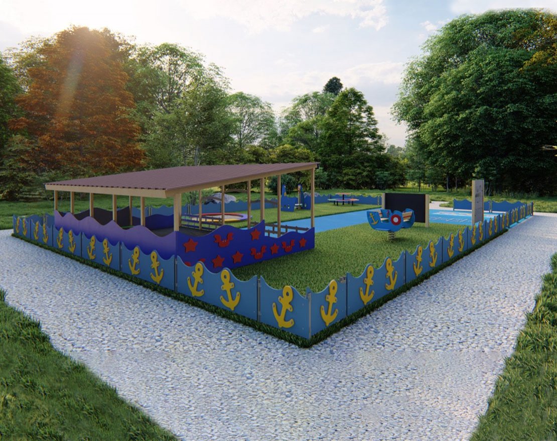 Комплект для детского сада TORUDA Морской (10х15 м) - вид 4