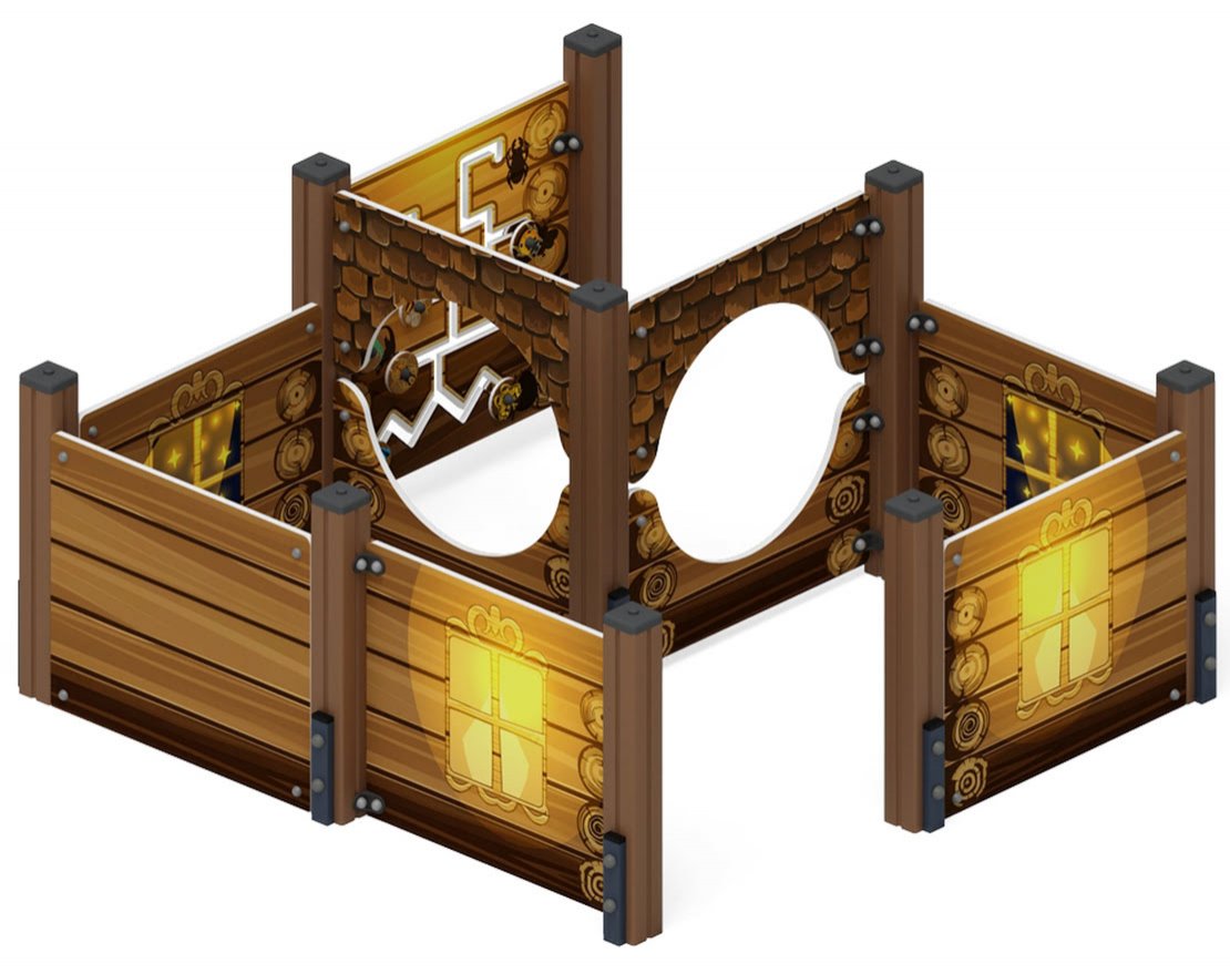 Лабиринт кубик Изба 4 - вид 4