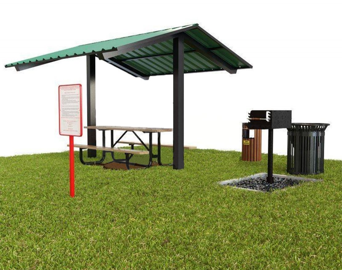 Мангальная зона №3 на 6 мест - вид 3