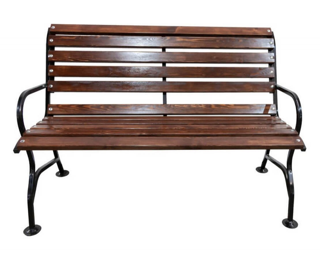 Парковая скамейка Самара, Лиственница - вид 4