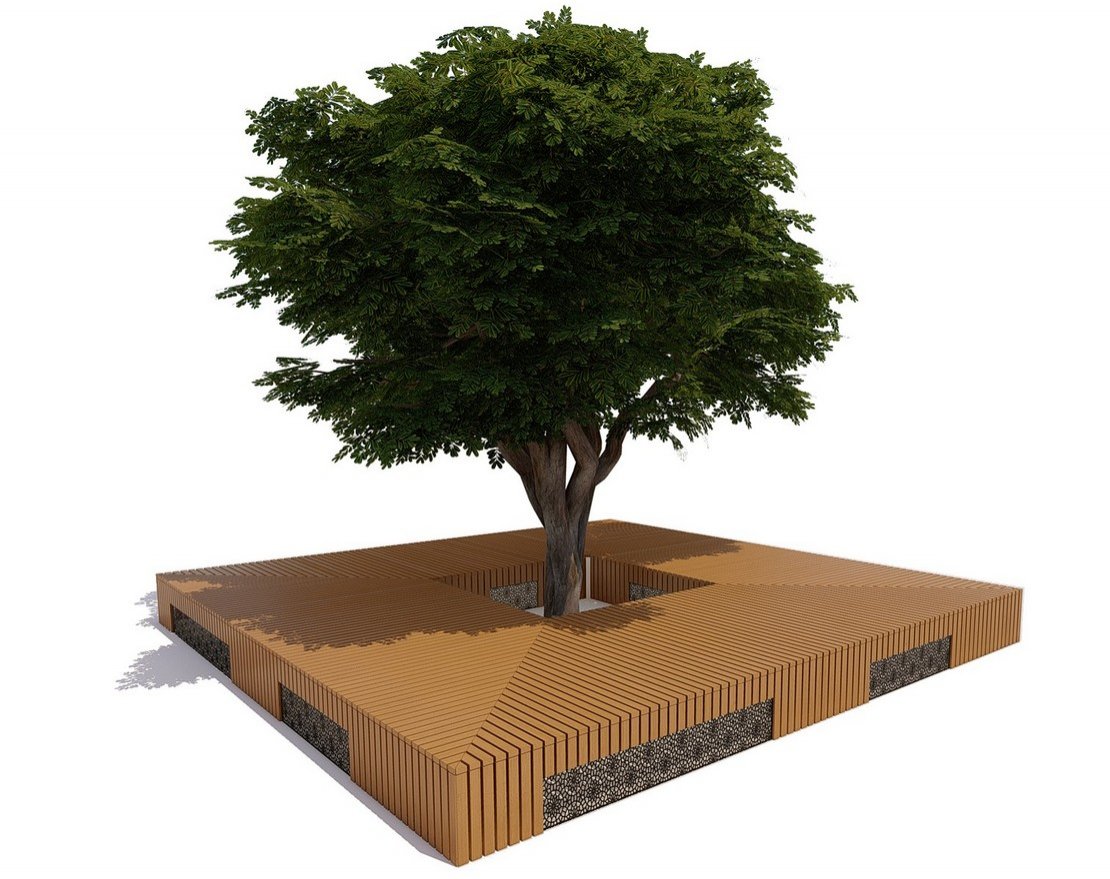 Парковый диван 77139 - вид 5