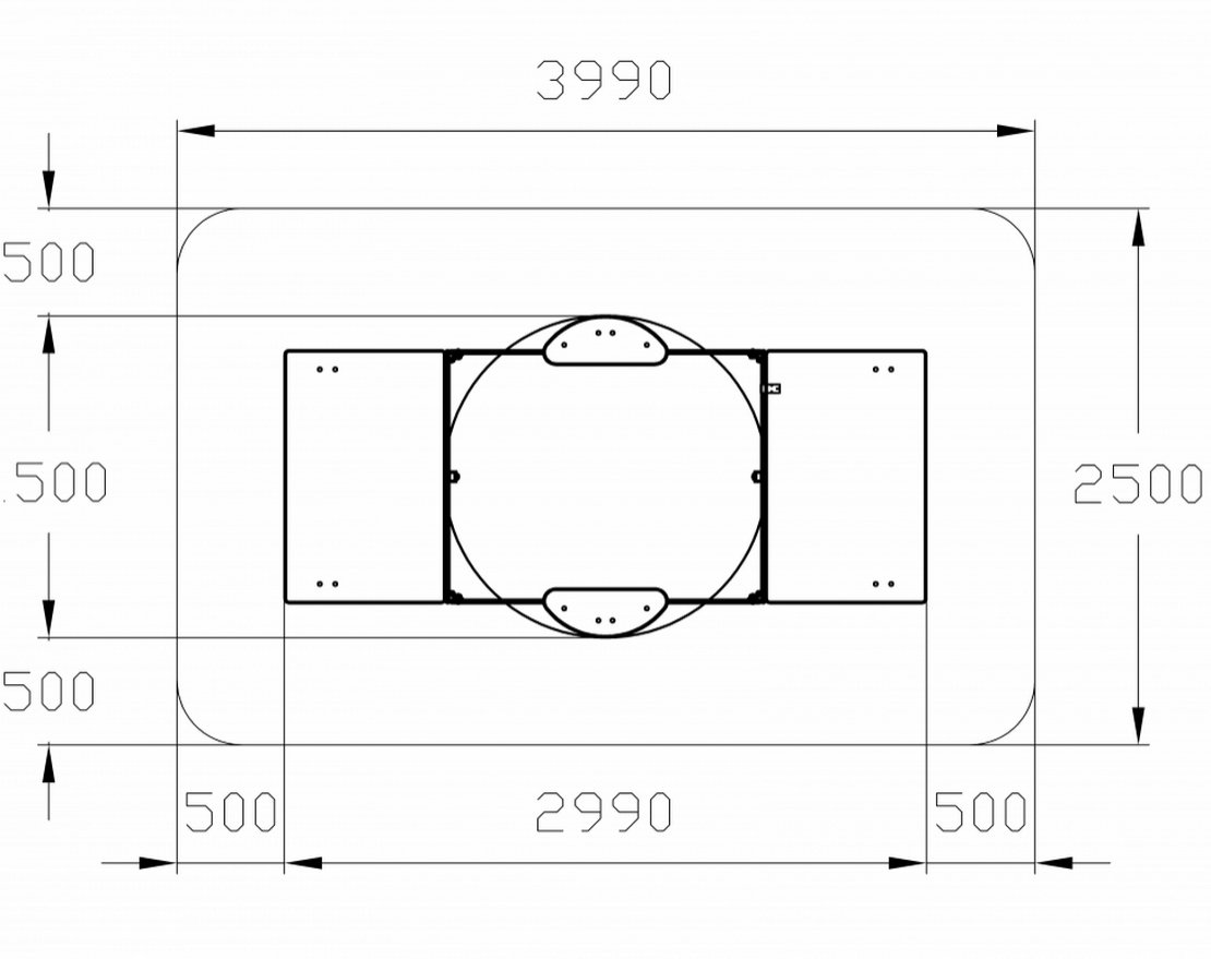 Песочница Гонки по барханам-4 (с грибом) - вид 3