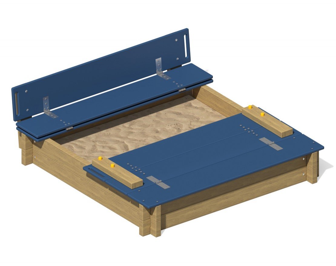 Песочница-лавочка Сокровищница игр 7 - вид 4