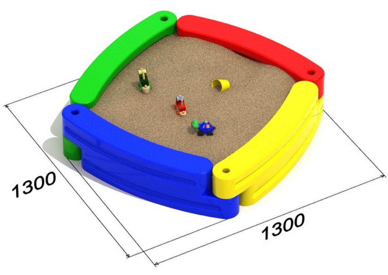 Песочница Королевский форт 1 - вид 2
