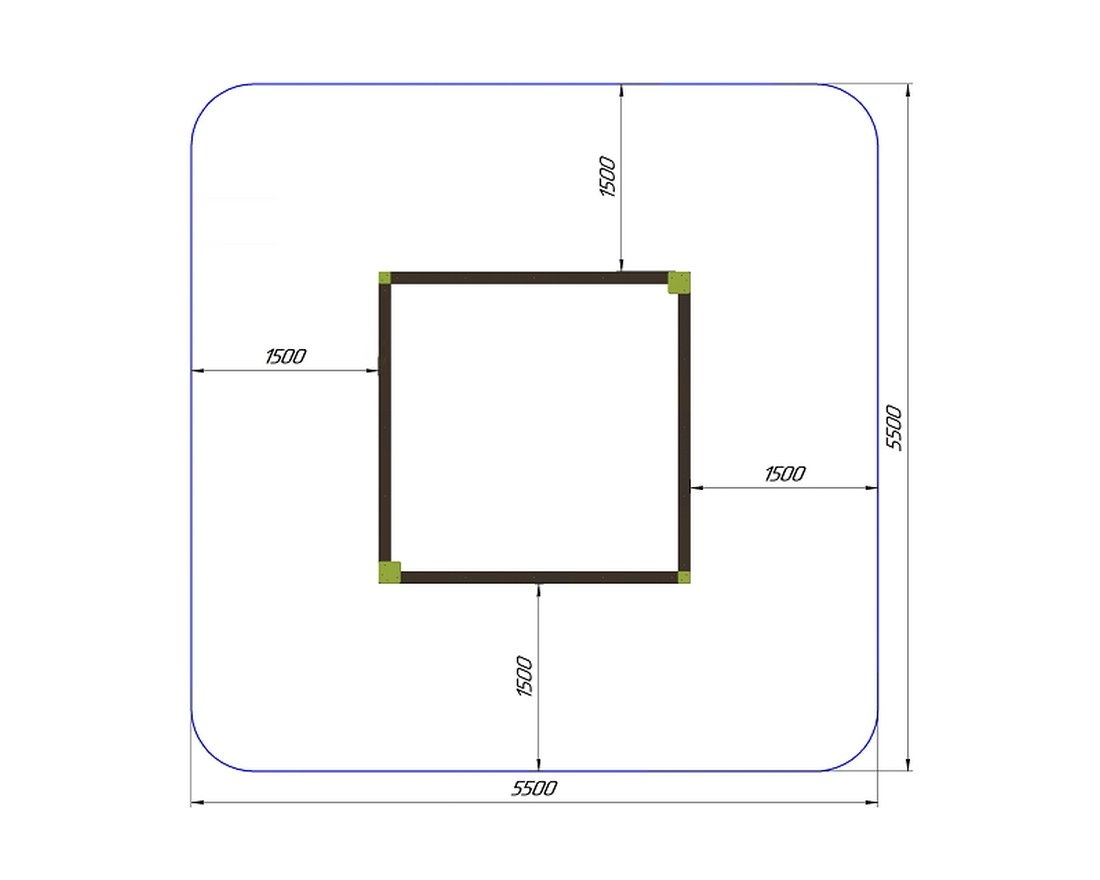 Песочница Волшебные уголки - вид 3