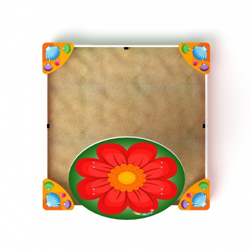 Песочница Забава с навесом Цветок пустыни-1 - вид 3