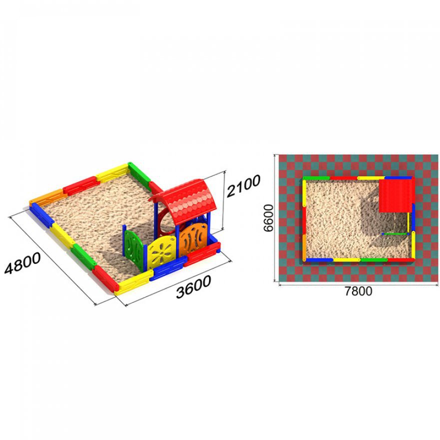 Песочный дворик 2 - вид 3