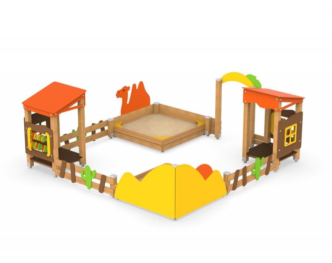 Песочный дворик Пустыня 1 - вид 2